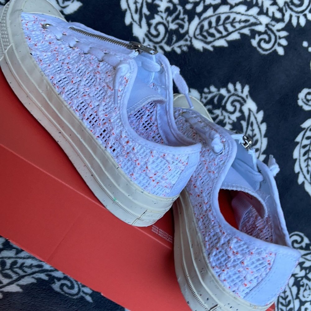 Converse Chuck Taylor 70 OX White/Bright Poppy/Egret WMNS - Picture 15 of 16